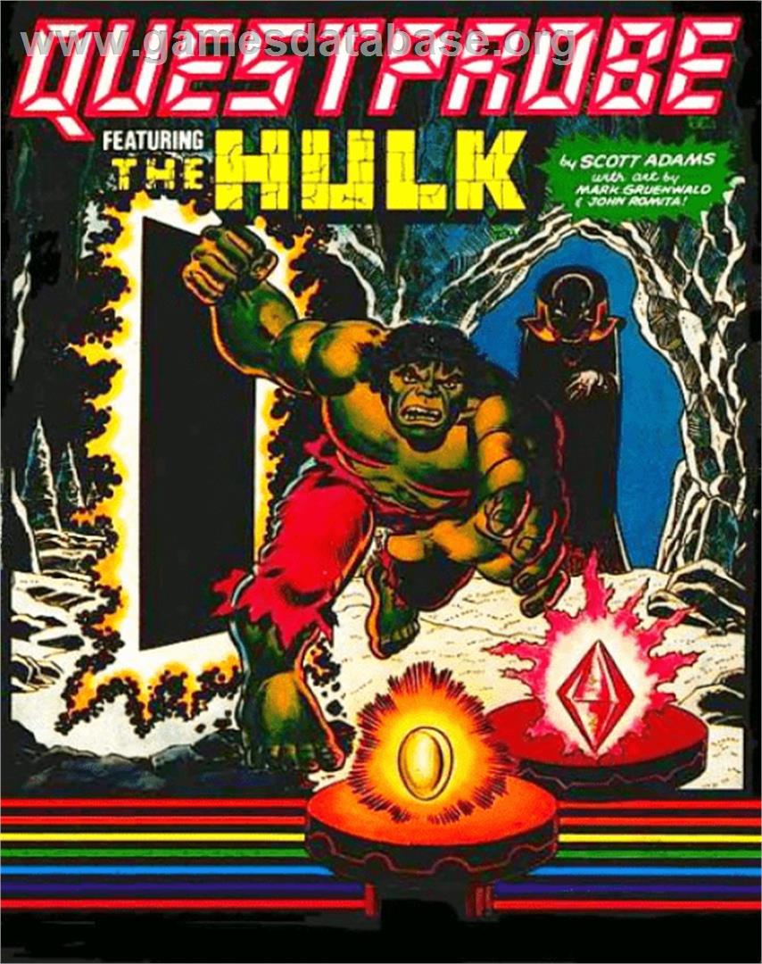 Questprobe Featuring The Hulk - Acorn BBC Micro - Artwork - Box