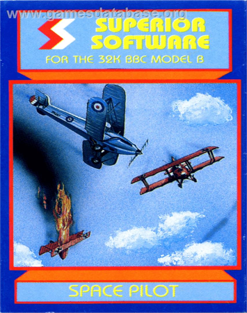 Space Pilot - Acorn BBC Micro - Artwork - Box