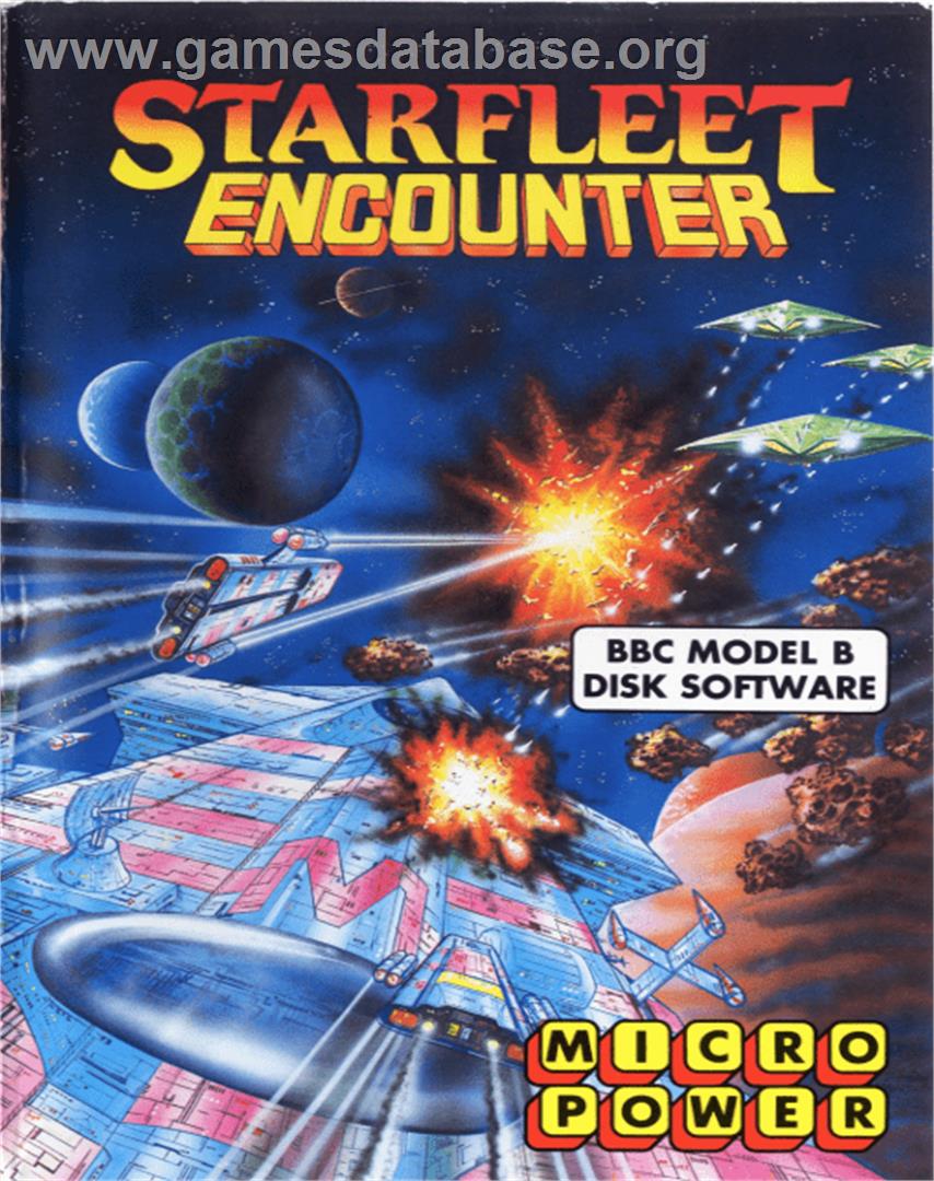 Starfleet Encounter - Acorn BBC Micro - Artwork - Box