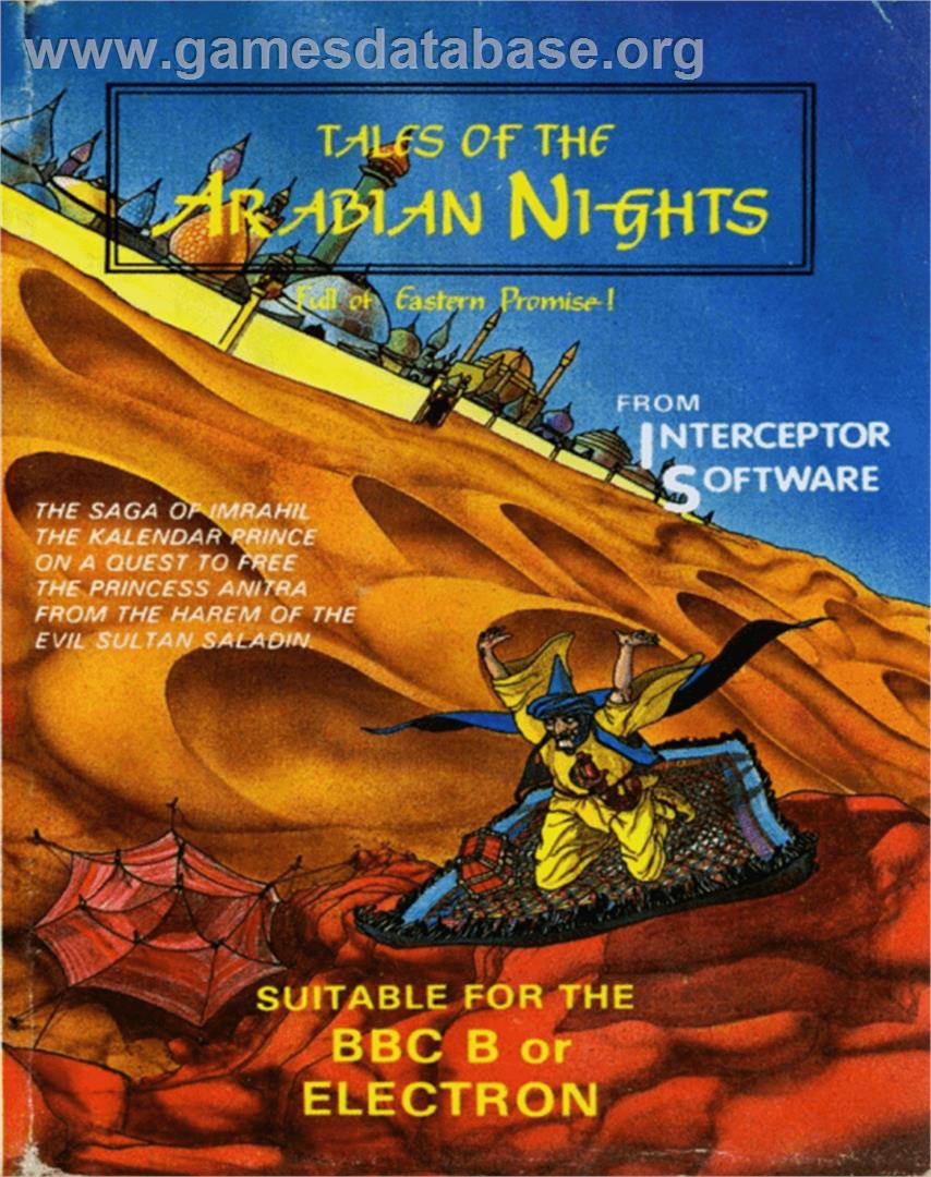 Tales Of The Arabian Nights - Acorn BBC Micro - Artwork - Box