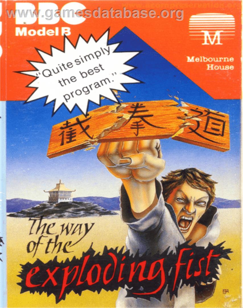 Way Of The Exploding Fist, The - Acorn BBC Micro - Artwork - Box