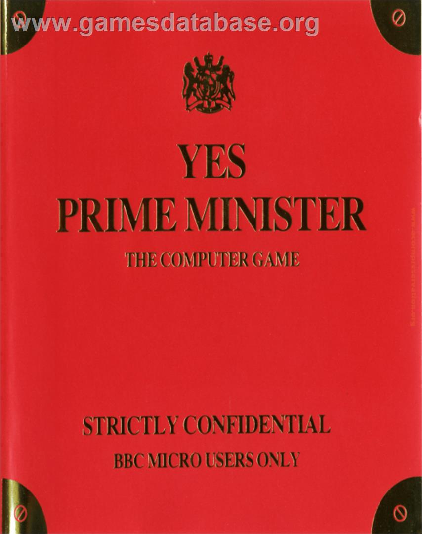 Yes Prime Minister - Acorn BBC Micro - Artwork - Box