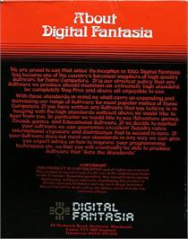 Box back cover for Perseus And Andromeda on the Acorn BBC Micro.