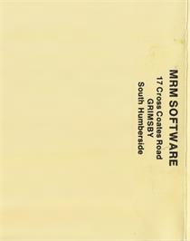 Box back cover for Secret Sam 1 on the Acorn BBC Micro.