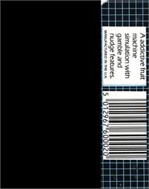 Box back cover for Vegas Jackpot on the Acorn BBC Micro.