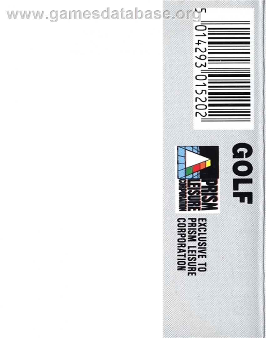 Golf (Micro User) - Acorn BBC Micro - Artwork - Box Back