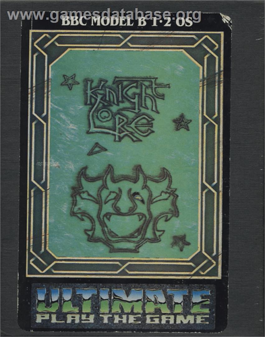 Knight Lore - Acorn BBC Micro - Artwork - Box Back