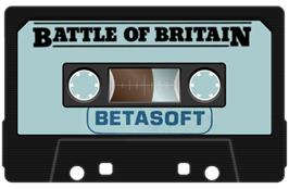 Cartridge artwork for Battle of Britain (Design People) on the Acorn BBC Micro.