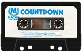 Cartridge artwork for Countdown on the Acorn BBC Micro.