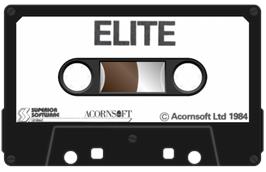 Cartridge artwork for Elite on the Acorn BBC Micro.
