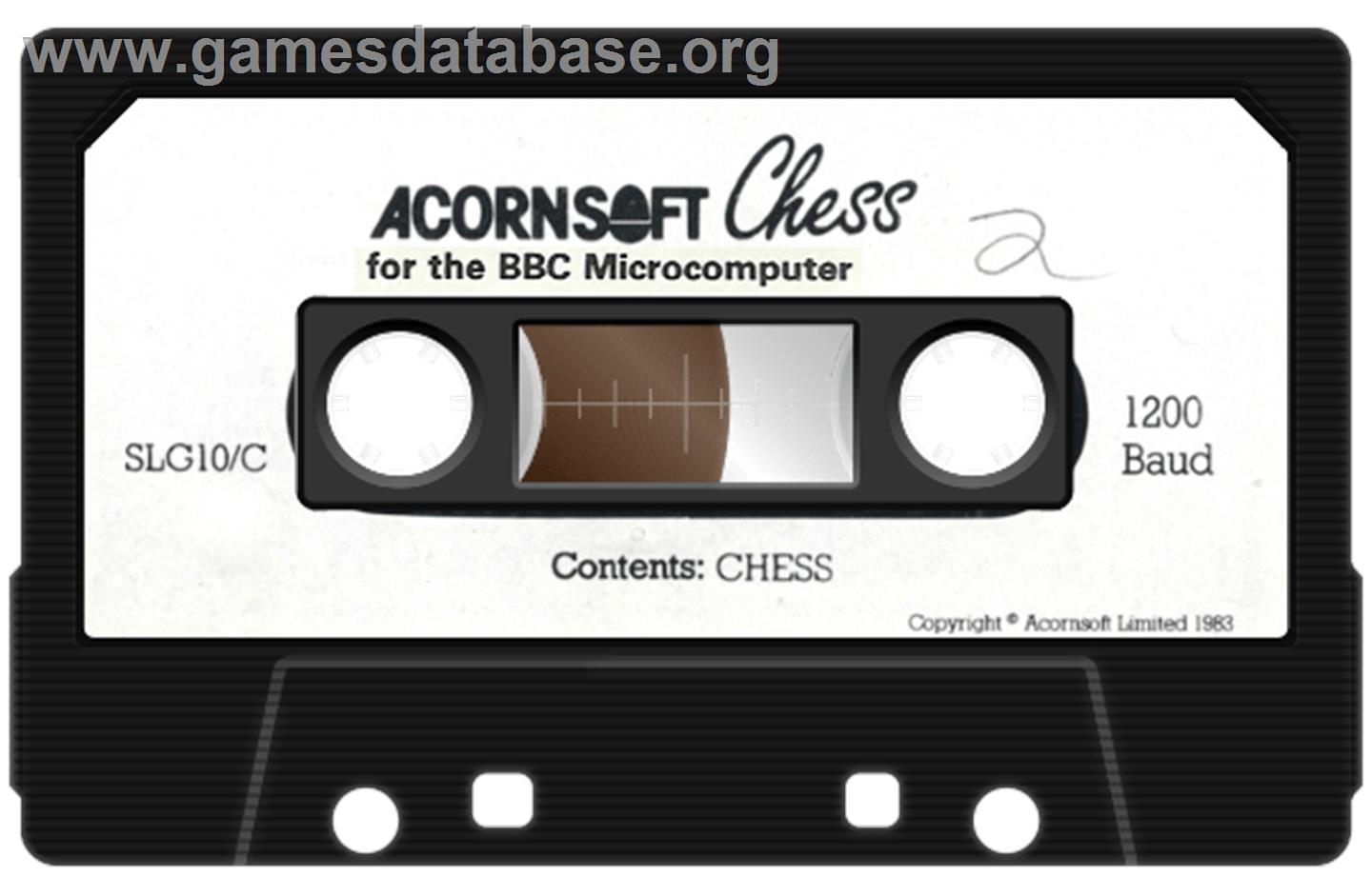 Chess (Acornsoft) - Acorn BBC Micro - Artwork - Cartridge