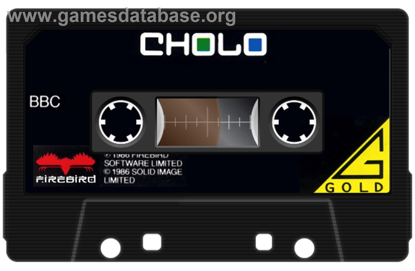 Cholo - Acorn BBC Micro - Artwork - Cartridge