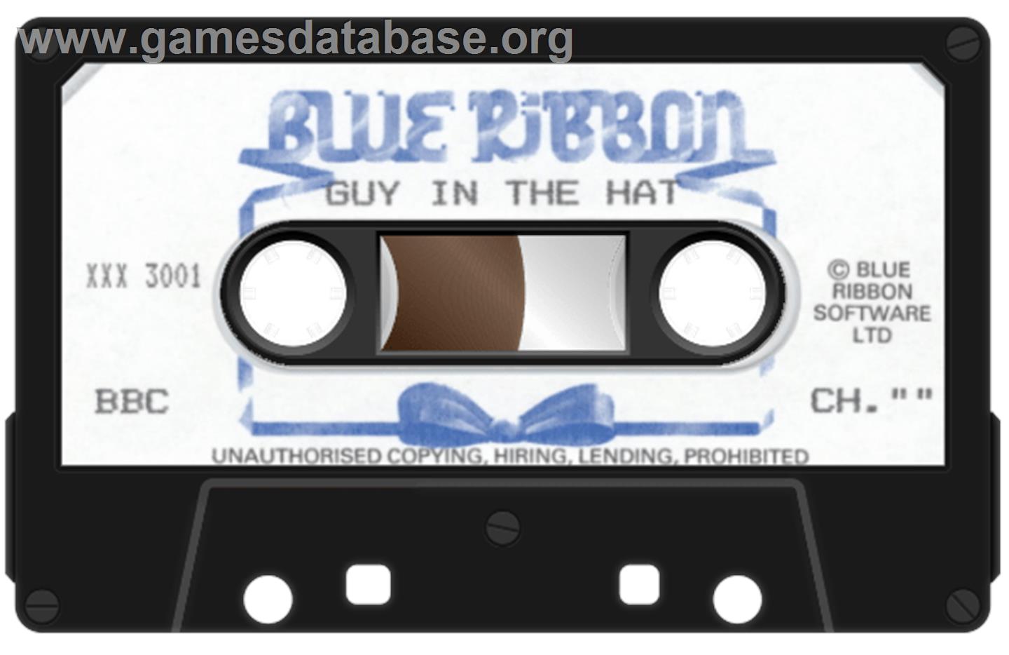Guy In The Hat, The - Acorn BBC Micro - Artwork - Cartridge