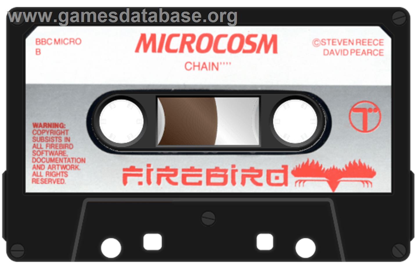 Microcosm - Acorn BBC Micro - Artwork - Cartridge