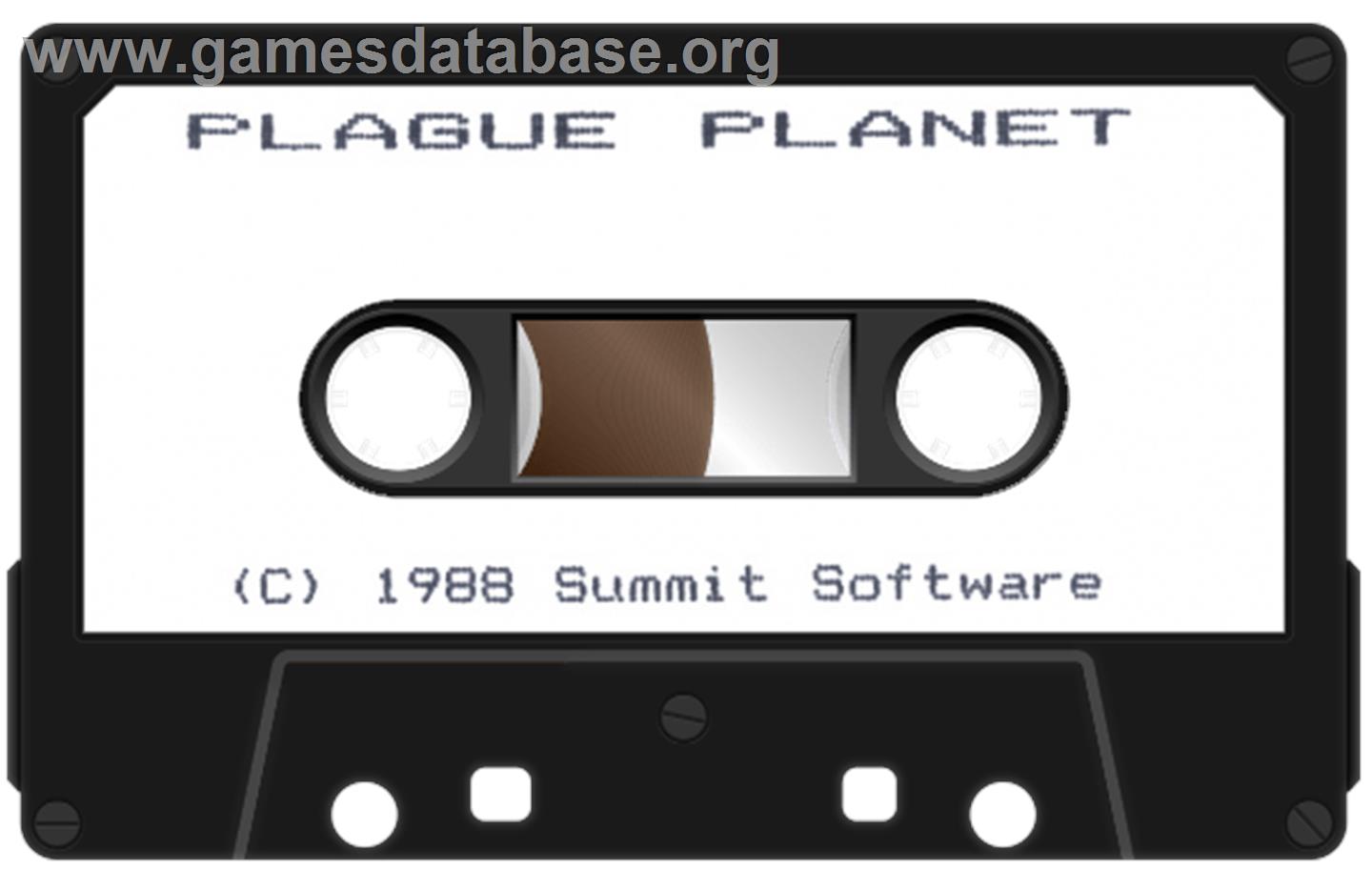 Plague Planet - Acorn BBC Micro - Artwork - Cartridge