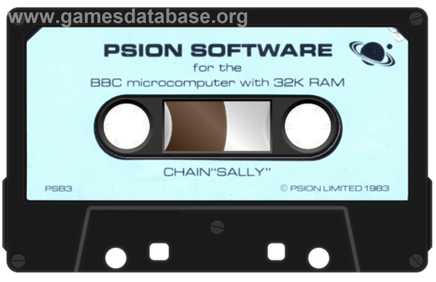 Saloon Sally - Acorn BBC Micro - Artwork - Cartridge