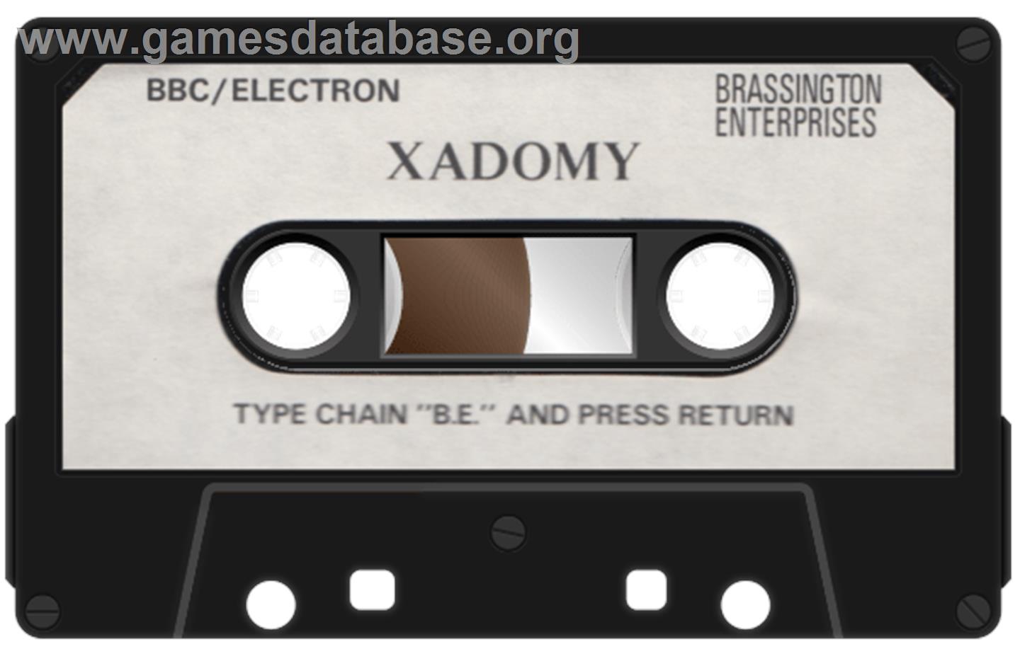 Xadomy - Acorn BBC Micro - Artwork - Cartridge