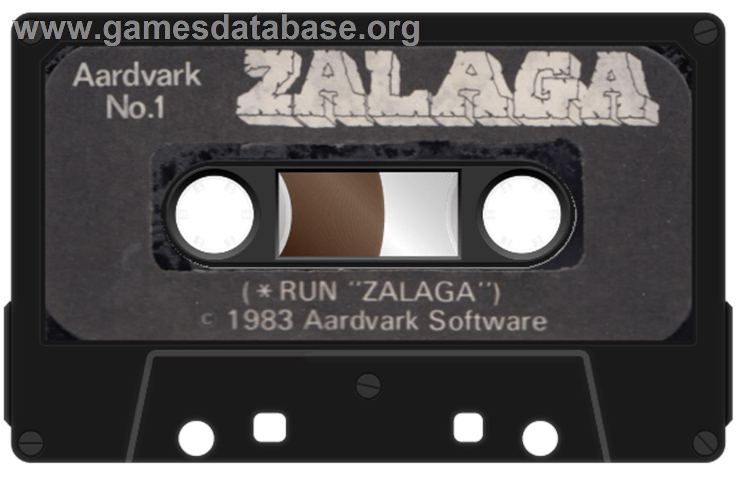 Zalaga - Acorn BBC Micro - Artwork - Cartridge