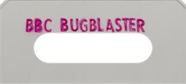 Top of cartridge artwork for Bug Blaster on the Acorn BBC Micro.