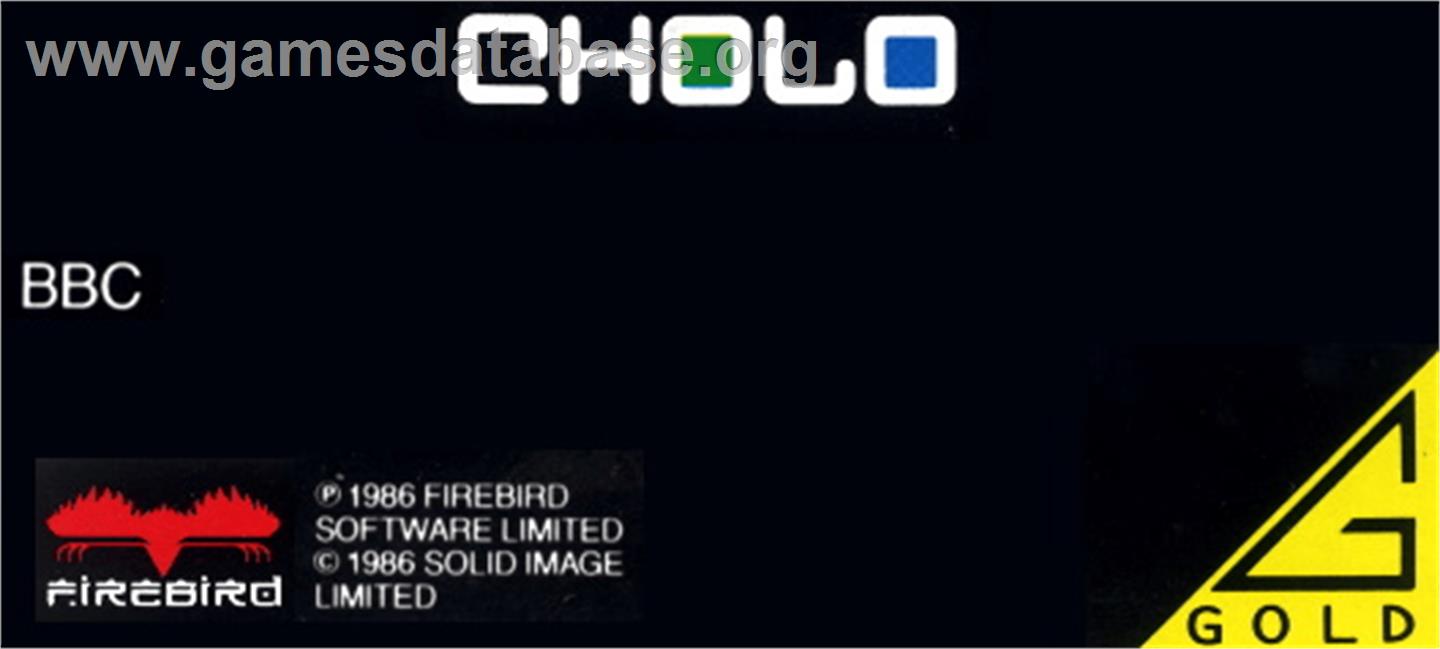 Cholo - Acorn BBC Micro - Artwork - Cartridge Top
