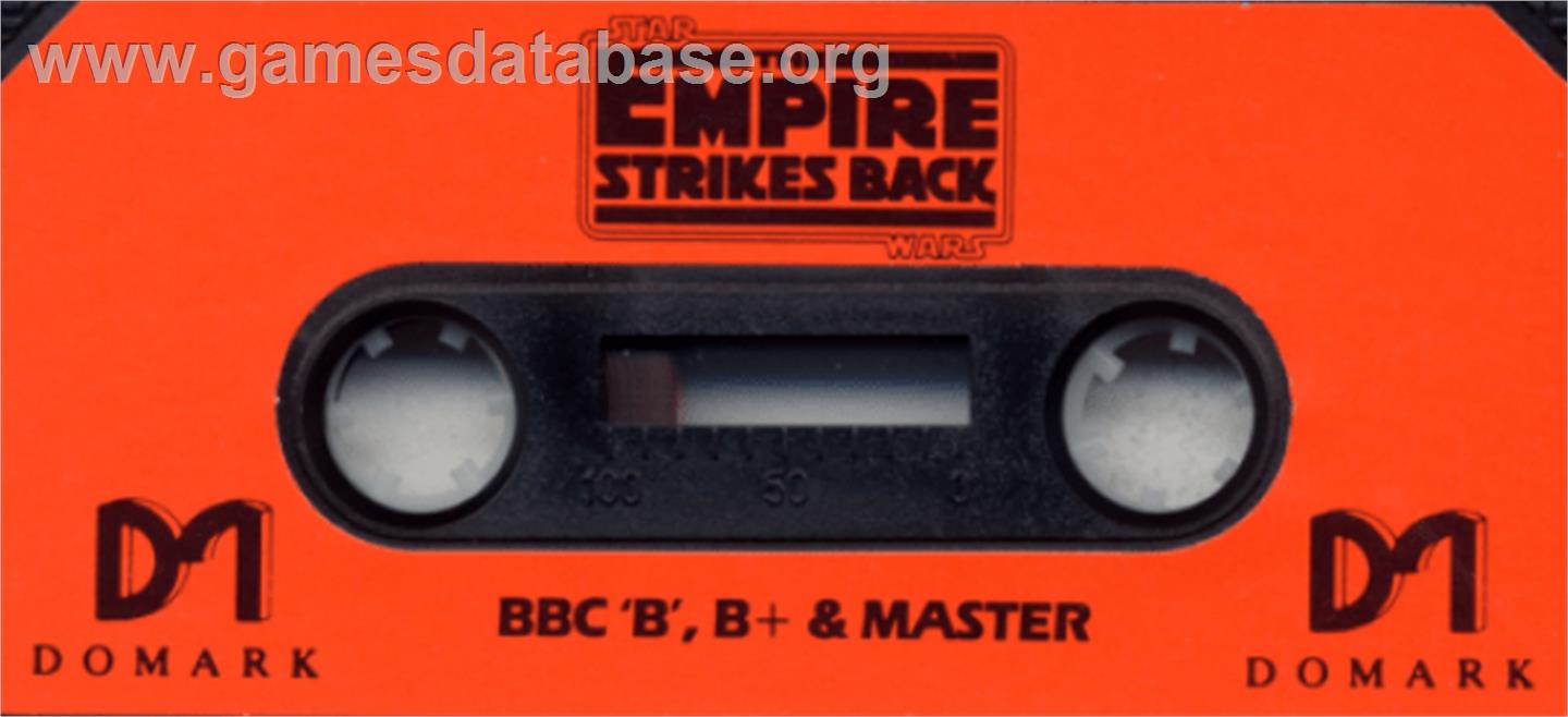 Star Wars - The Empire Strikes Back - Acorn BBC Micro - Artwork - Cartridge Top