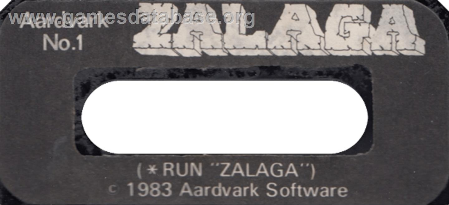 Zalaga - Acorn BBC Micro - Artwork - Cartridge Top
