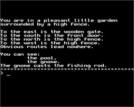 In game image of Fantasia Diamond on the Acorn BBC Micro.