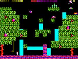 In game image of Fistful Of Fun on the Acorn BBC Micro.