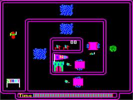 In game image of Horse Lord, The on the Acorn BBC Micro.