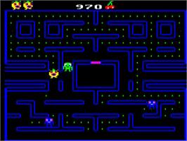 In game image of Snapper on the Acorn BBC Micro.