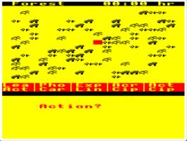 In game image of Special Operations on the Acorn BBC Micro.