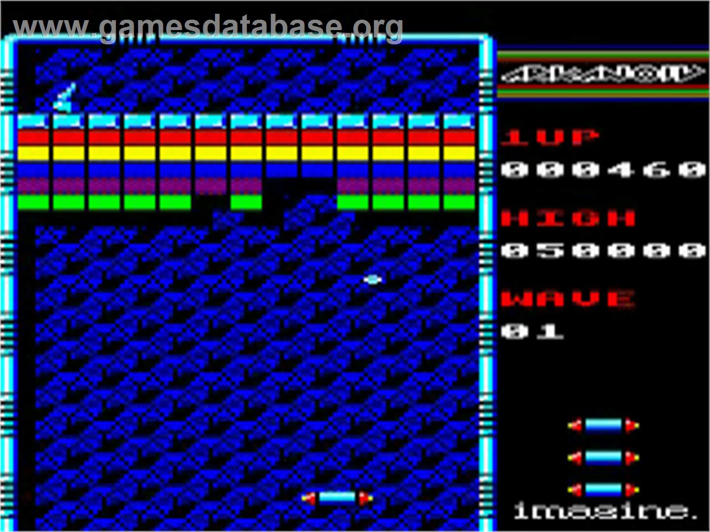 Arkanoid - Acorn BBC Micro - Artwork - In Game