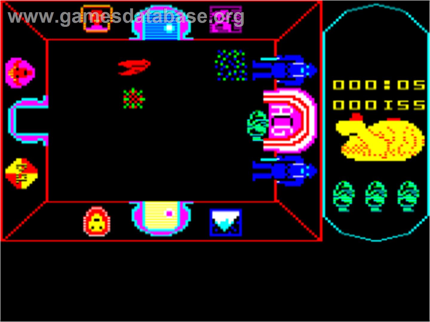 Atic Atac - Acorn BBC Micro - Artwork - In Game