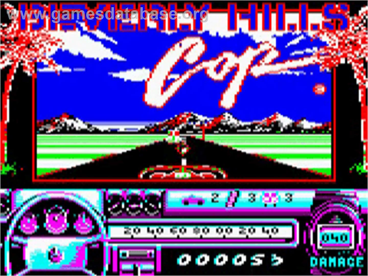 Beverly Hills Cop - Acorn BBC Micro - Artwork - In Game