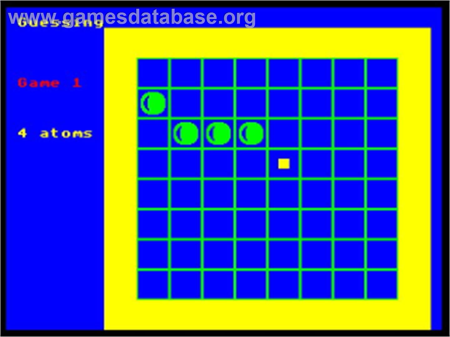 Black Box - Acorn BBC Micro - Artwork - In Game