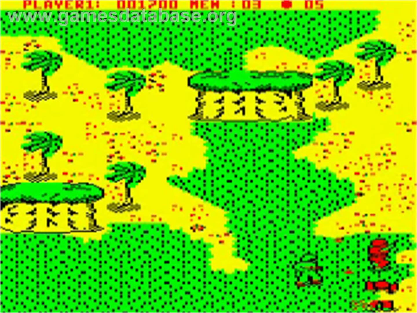 Commando - Acorn BBC Micro - Artwork - In Game