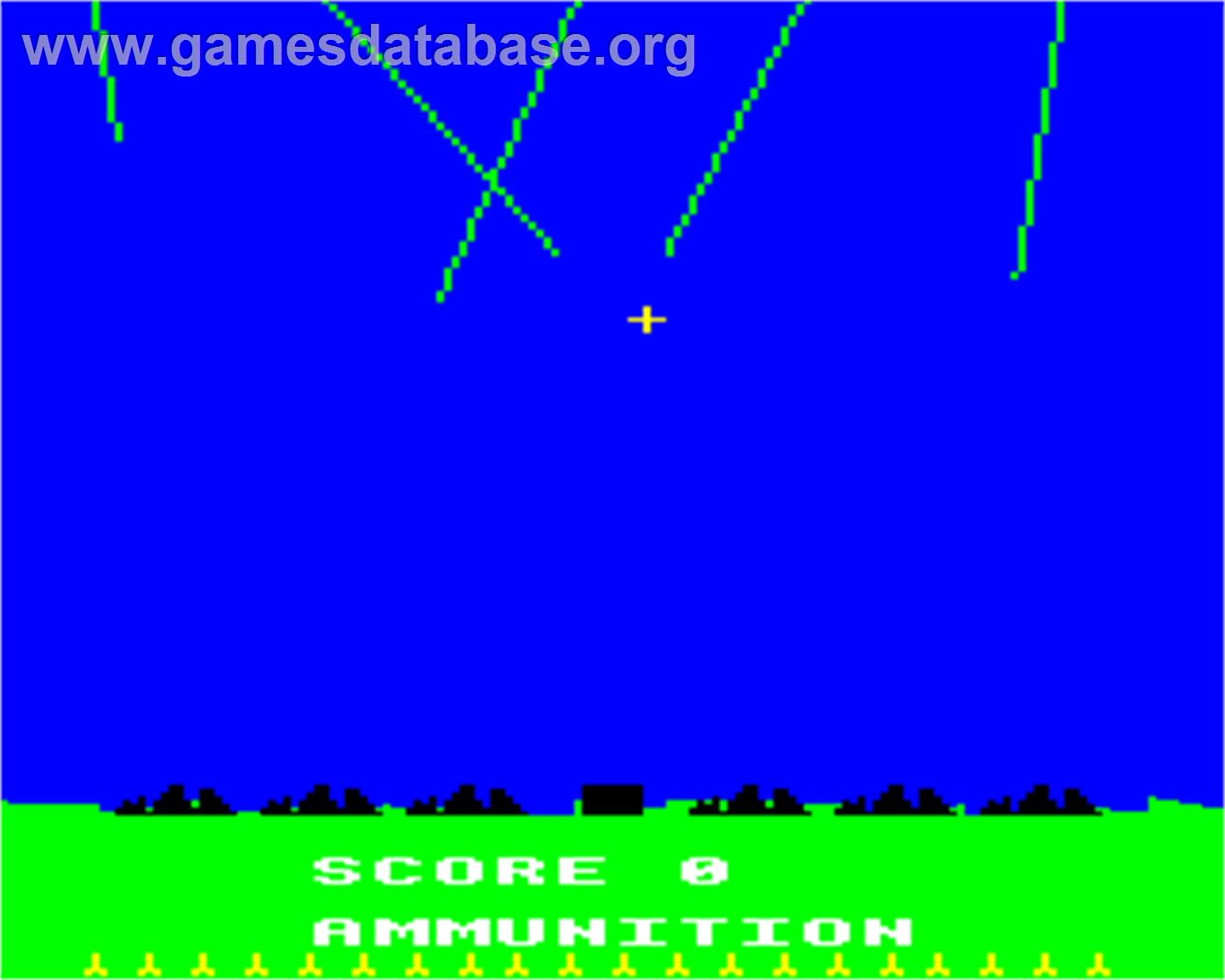Defence Com - Acorn BBC Micro - Artwork - In Game