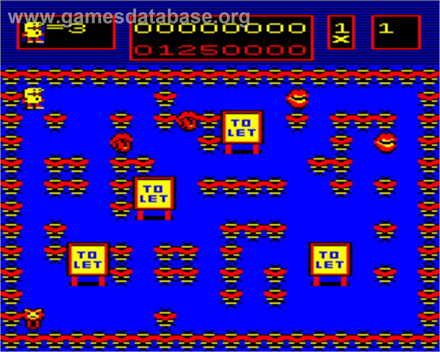 Dickie Brickie - Acorn BBC Micro - Artwork - In Game