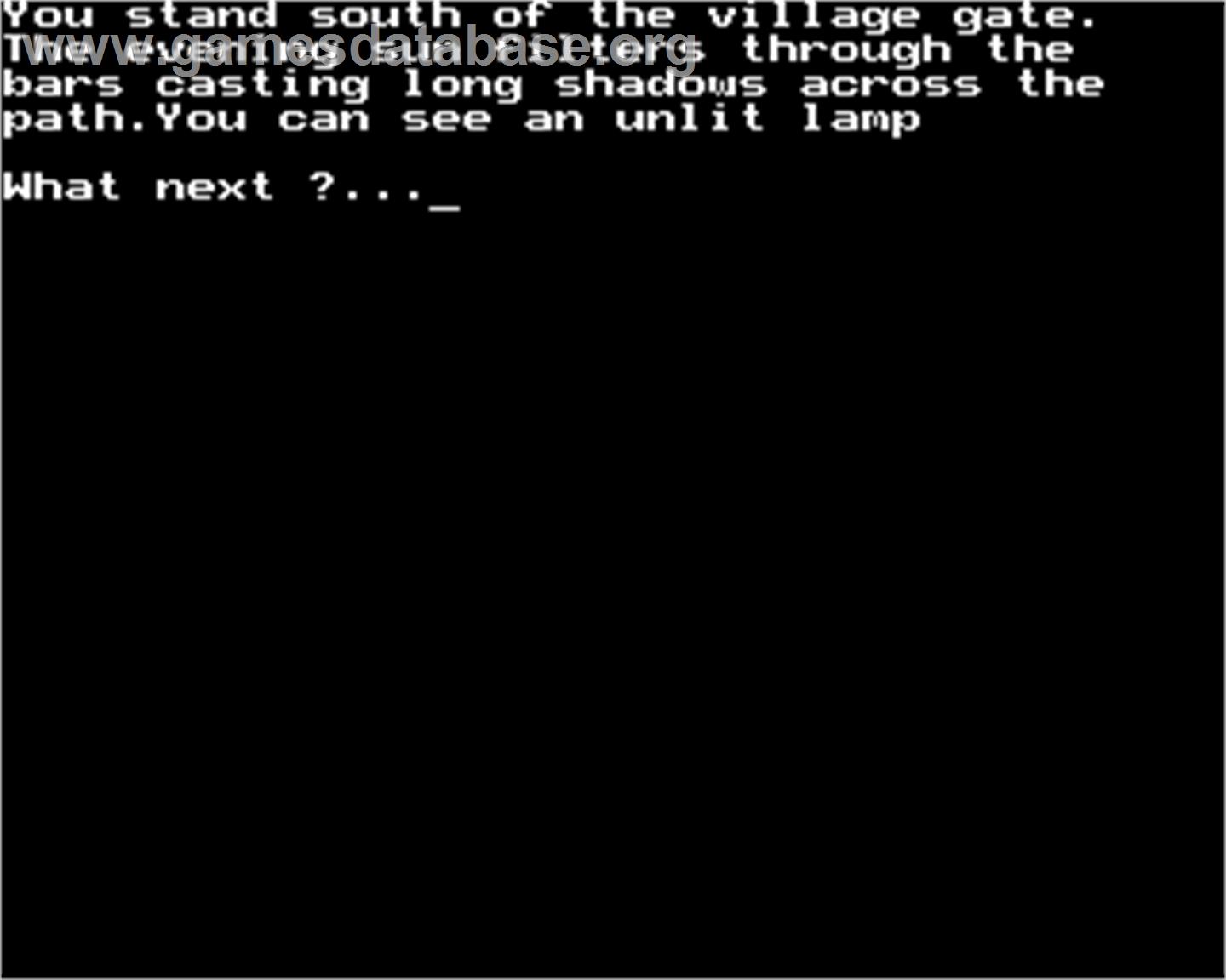 Dragon's Tooth - Acorn BBC Micro - Artwork - In Game