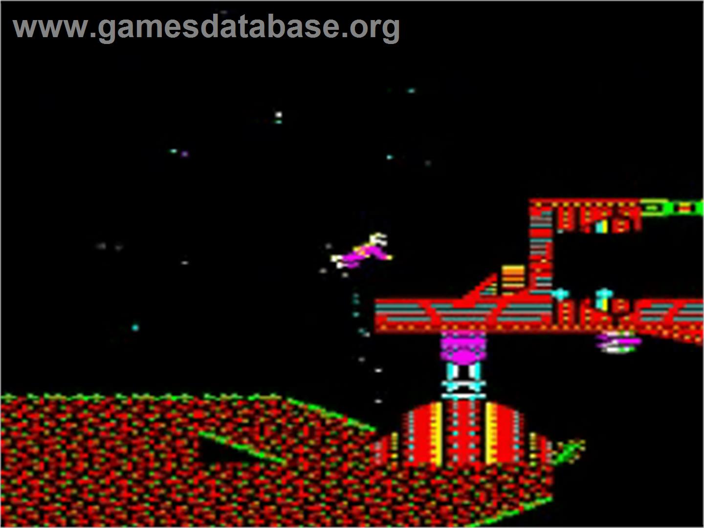 Exile - Acorn BBC Micro - Artwork - In Game