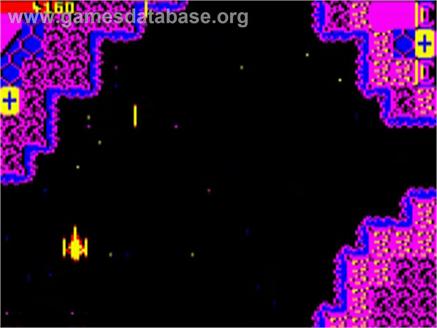 Firetrack - Acorn BBC Micro - Artwork - In Game