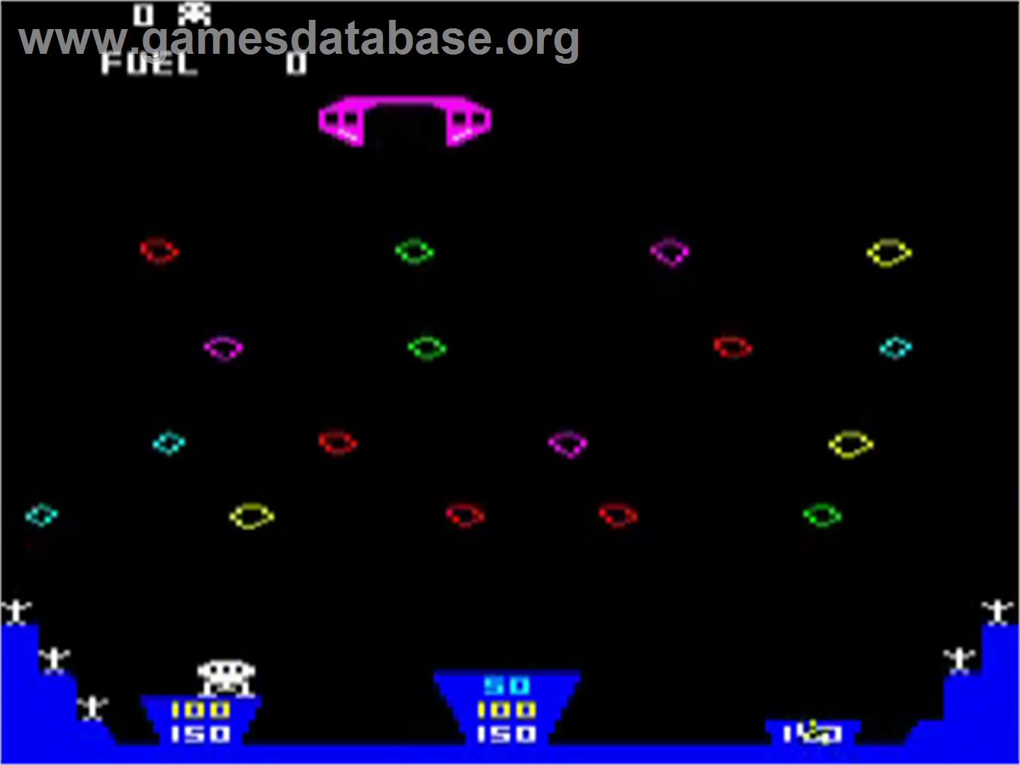 Lunar Rescue - Acorn BBC Micro - Artwork - In Game