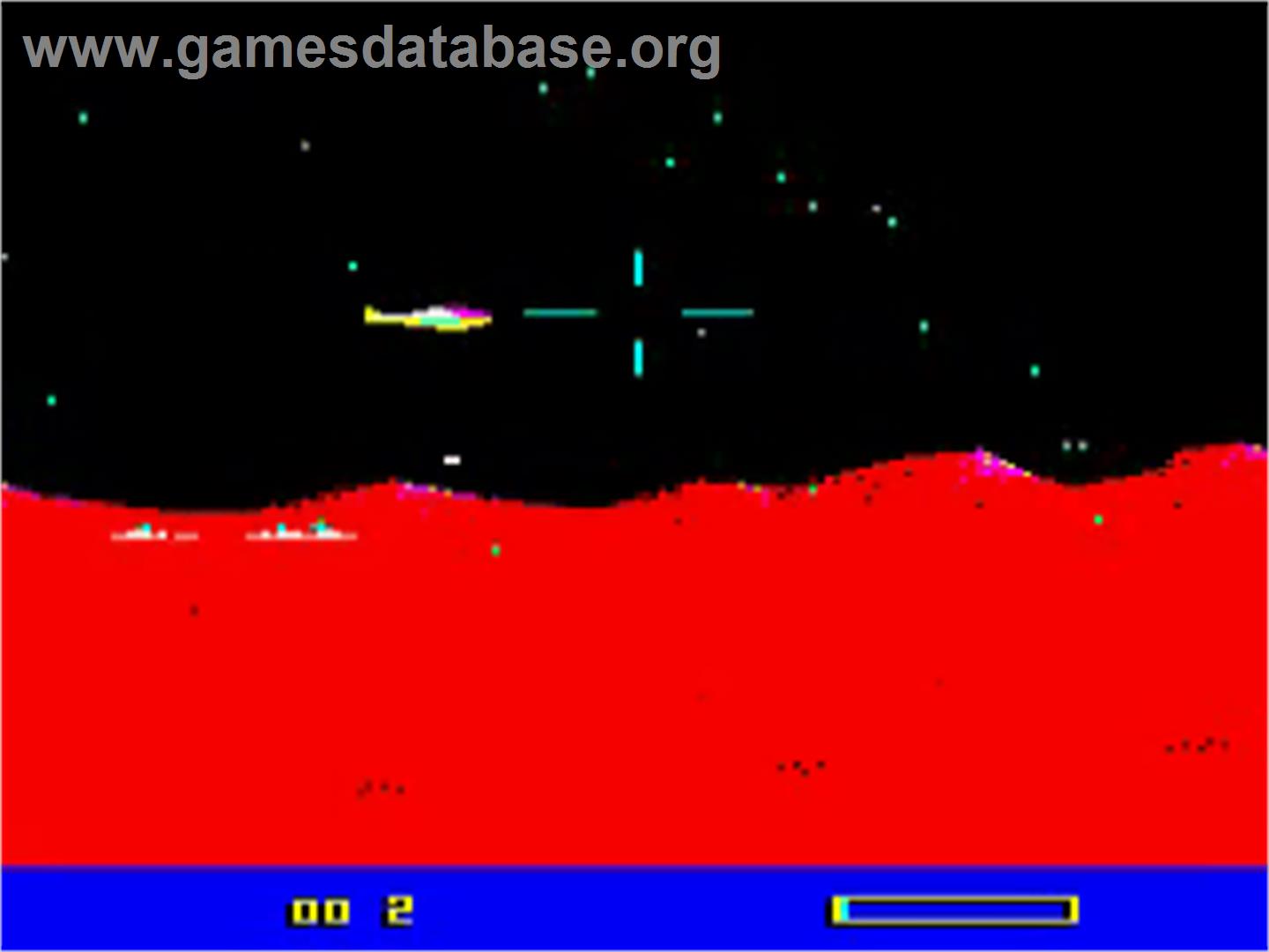 Martian Attack - Acorn BBC Micro - Artwork - In Game