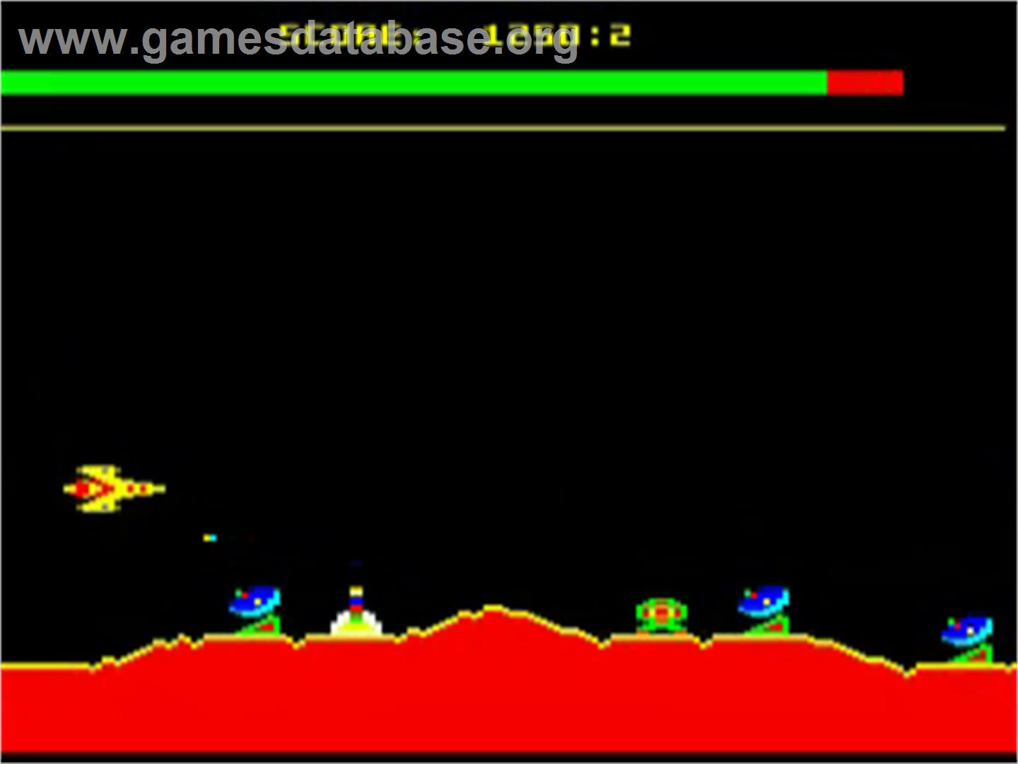 Moon Raider - Acorn BBC Micro - Artwork - In Game
