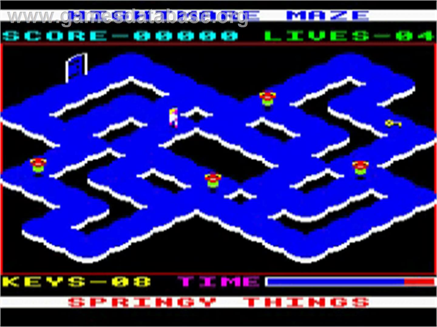 Nightmare Maze - Acorn BBC Micro - Artwork - In Game