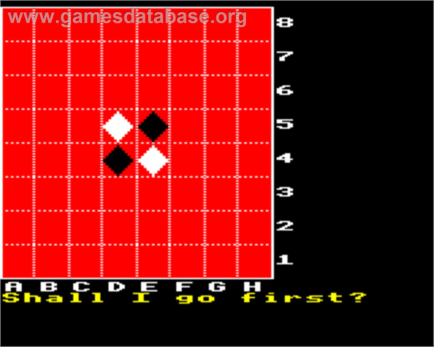 Othello - Acorn BBC Micro - Artwork - In Game