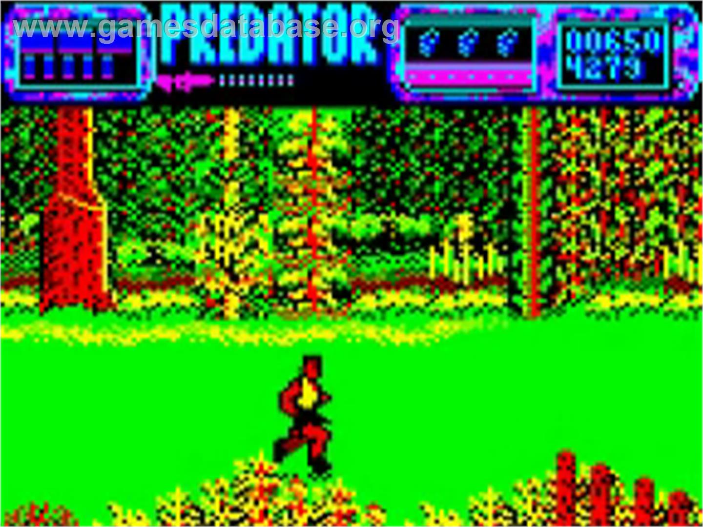 Predator - Acorn BBC Micro - Artwork - In Game