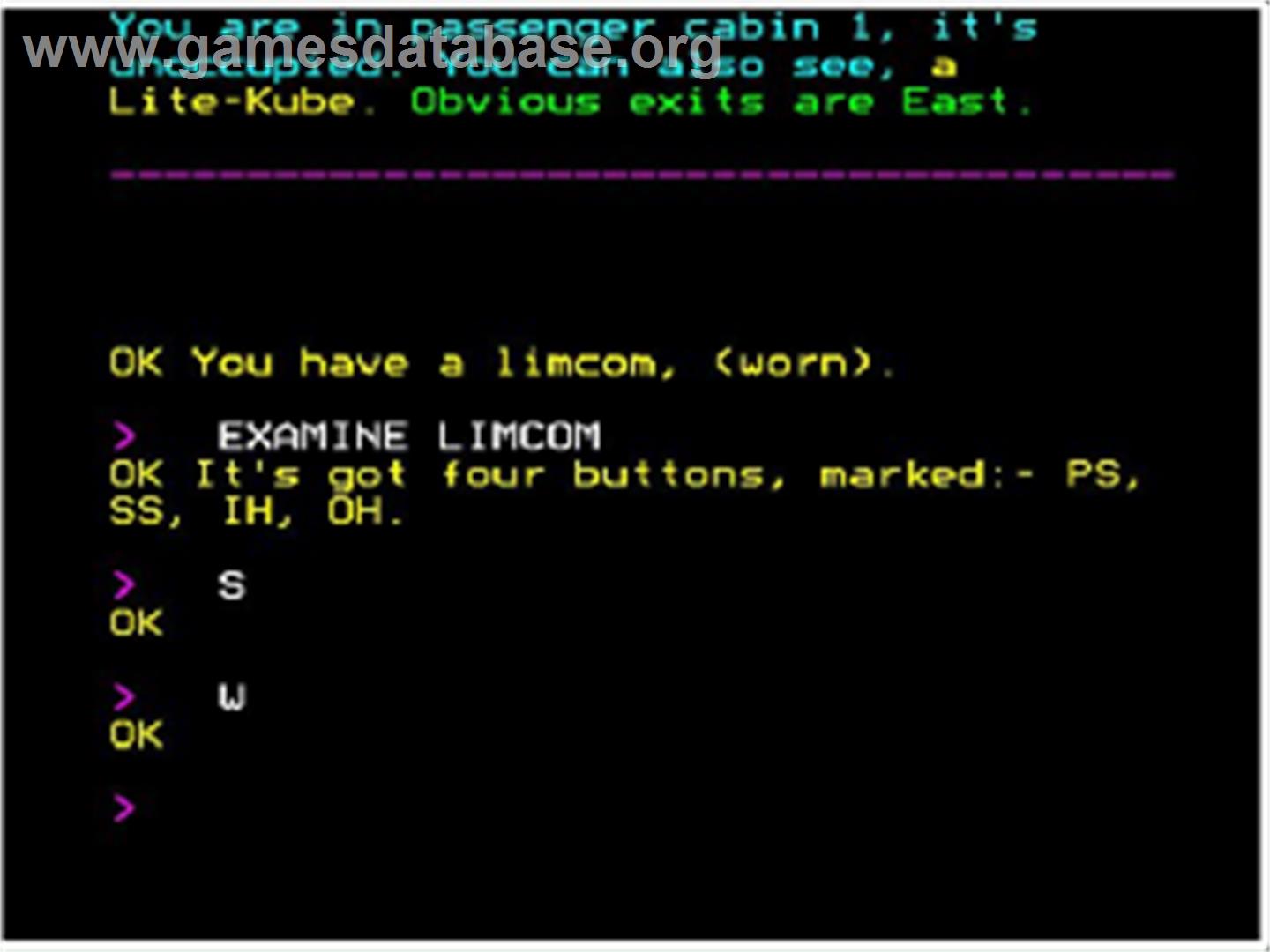 Rebel Planet - Acorn BBC Micro - Artwork - In Game