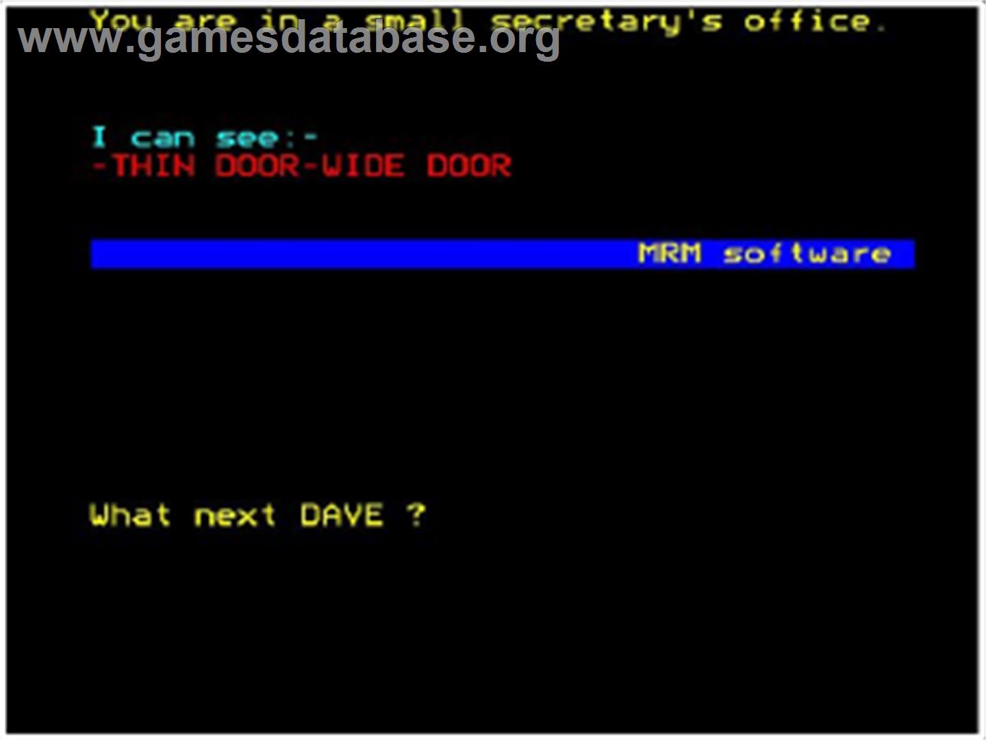 Secret Sam 1 - Acorn BBC Micro - Artwork - In Game