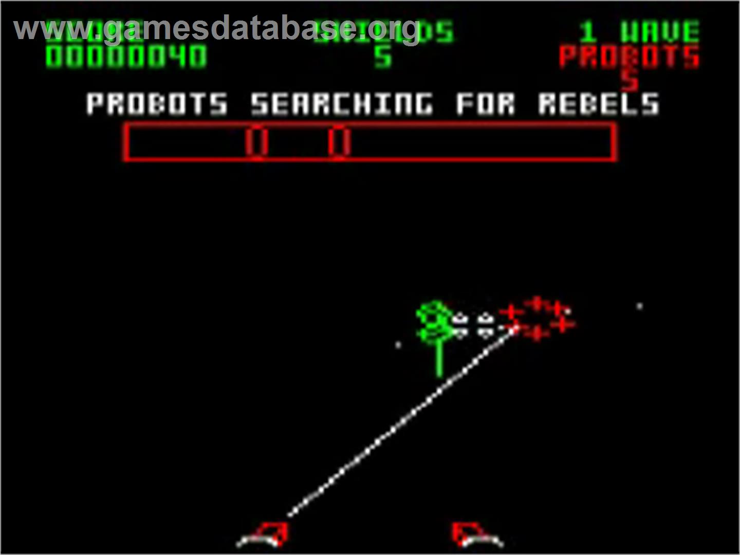 Star Wars - The Empire Strikes Back - Acorn BBC Micro - Artwork - In Game